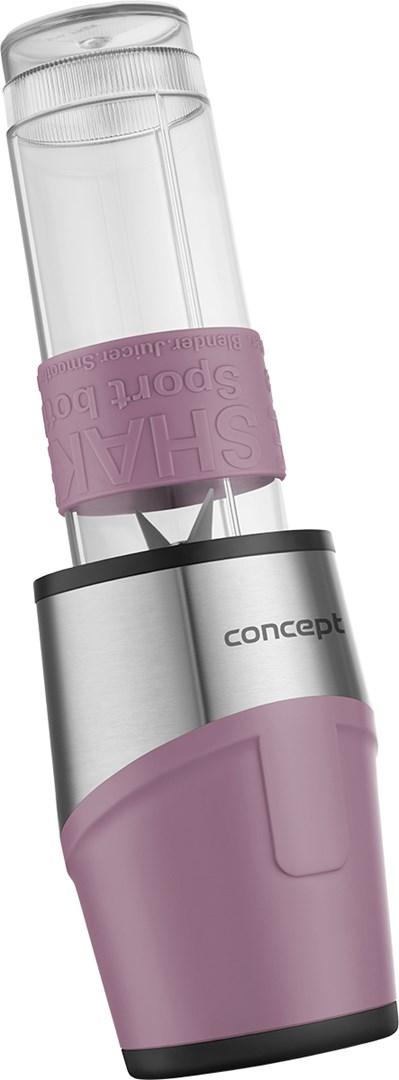 CONCEPT SM3483 smoothieblender 0,57 l - 500 W, Dusty Rose/rustfrit stål