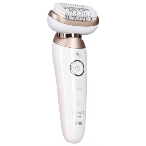 Braun Silk-épil 9 Flex 9-360 epilator - 3D hoved, 40 pincetter, rosa/hvid