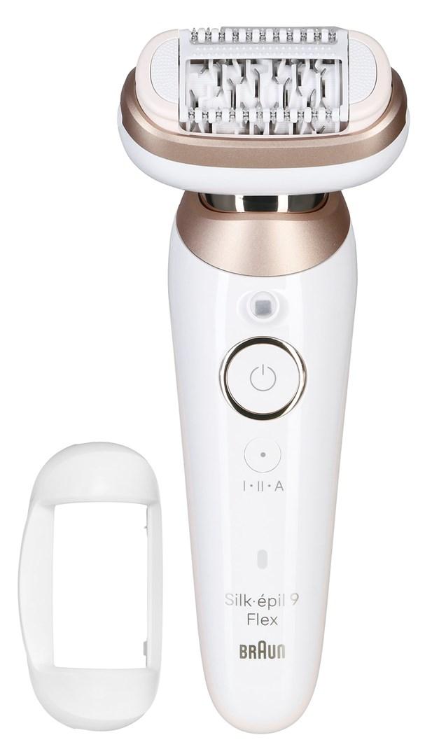 Braun Silk-épil 9-011 Flex IPL epilator – Wet & Dry, hvid/guld billede