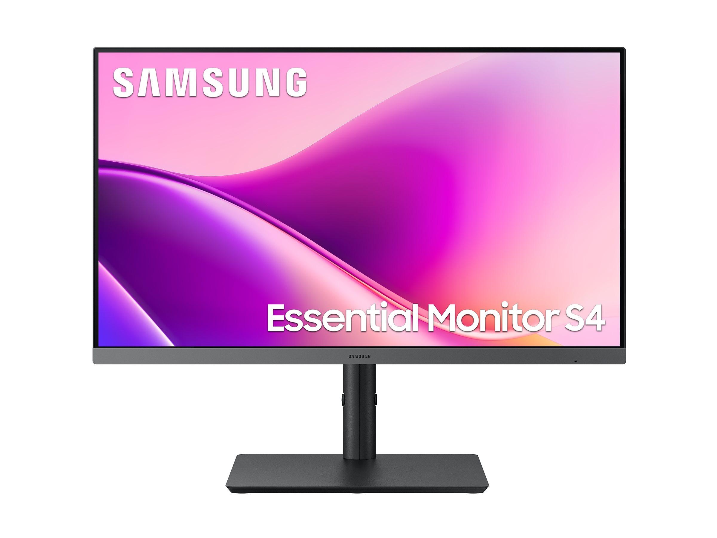 Samsung Essential Monitor S4 24" IPS Full HD 100 Hz USB-C billede
