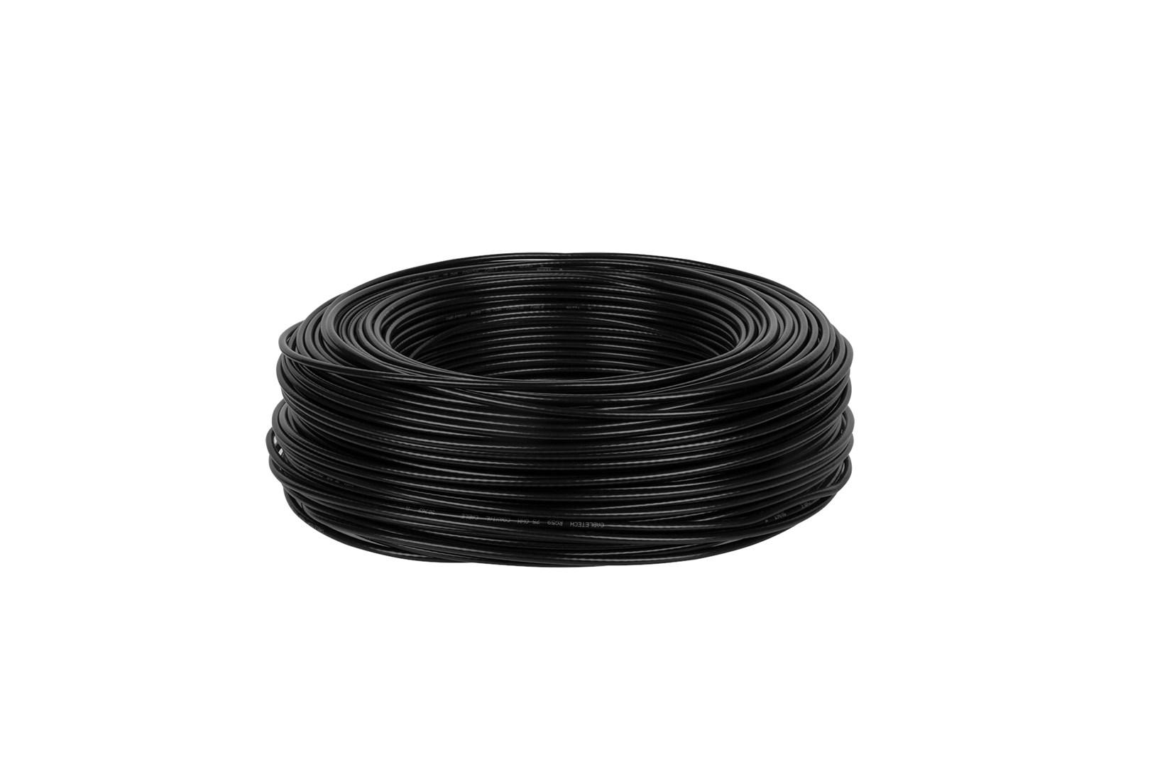 CABLETECH koaksialkabel R-TV RG-59 - 200 m, sort