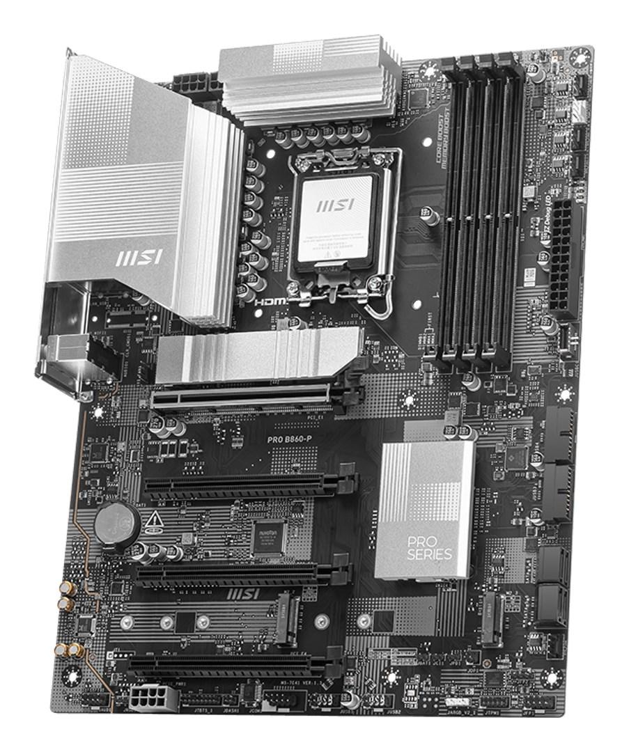 MSI PRO B860-P bundkort - Intel B860, LGA 1851, ATX billede