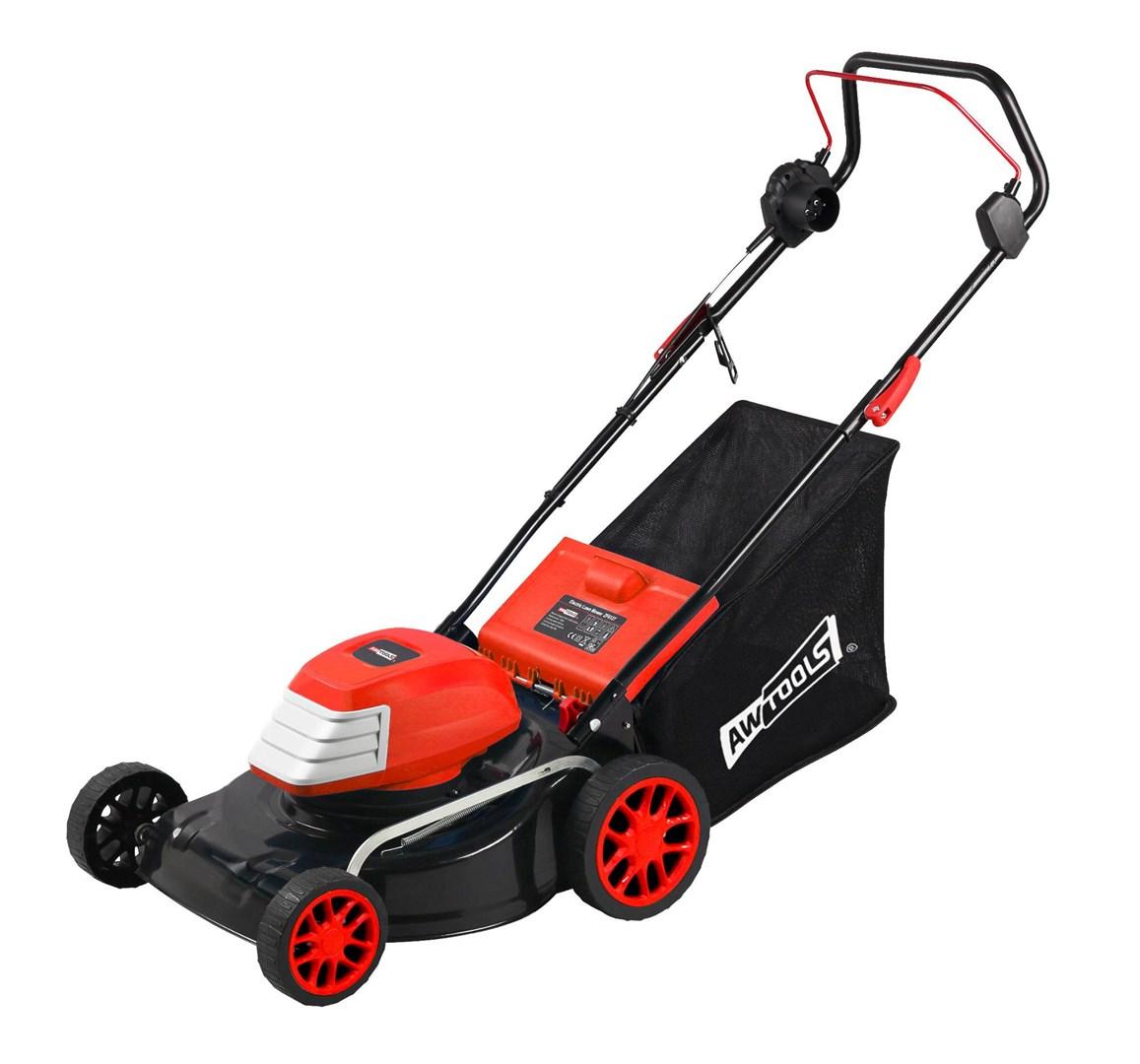 AWTOOLS ZF6127A elektrisk plæneklipper - 1.600 W, 40 cm, induktionsmotor billede