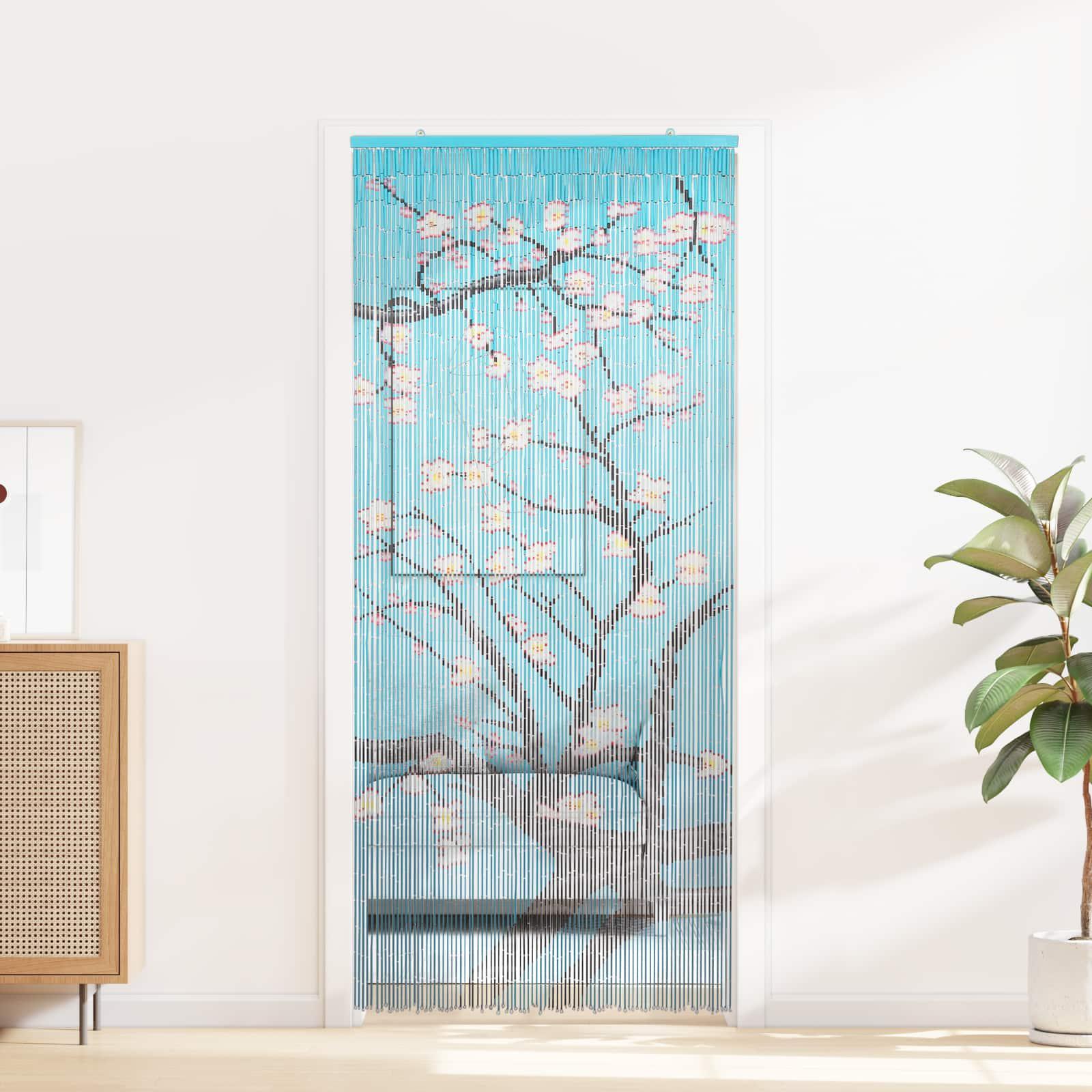 Insekt Dør Gardin flerfarvet 200 x 90 cm Bambus