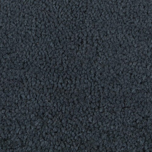 Dørmåtte i coir 60 × 90 cm - mørkegrå, tuftet med skridsikker PVC-bagside