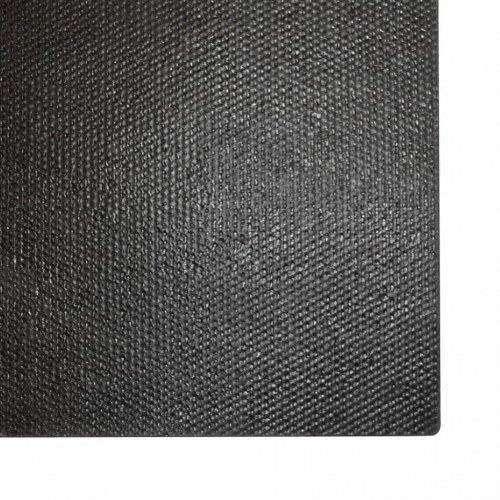 Dørmåtte 40×60 cm - tuftet coir i naturfarve med skridsikker PVC-bagside