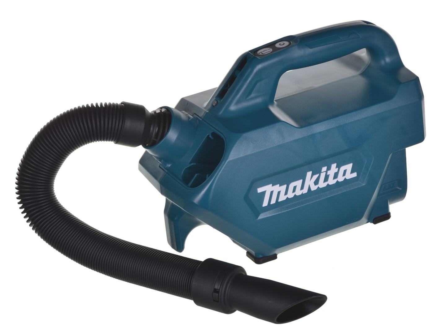 Makita DCL184Z 18V batteridrevet støvsuger blå