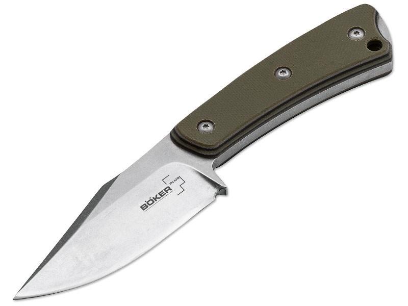Böker Plus Piranha – kompakt fast kniv til håndværk og outdoor
