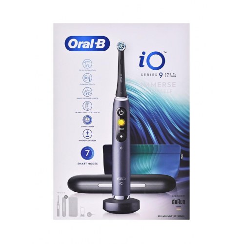 Oral-B iO9 Limited Edition elektrisk tandbørste - Sort