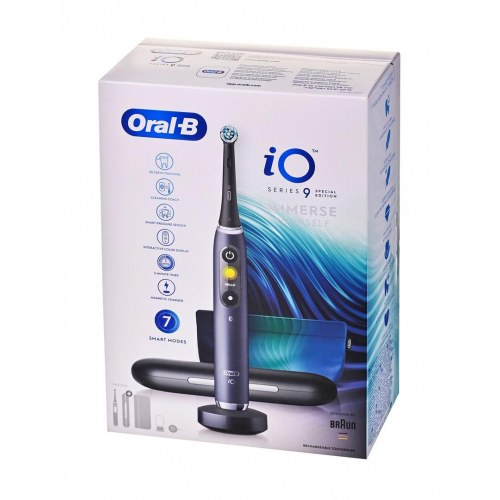 Oral-B iO9 Limited Edition elektrisk tandbørste - Sort