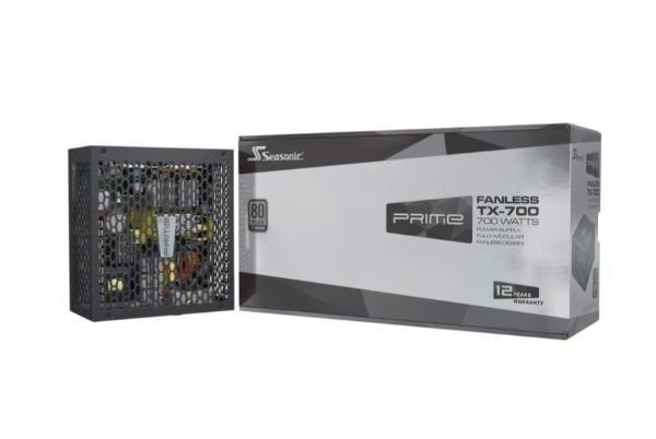 Seasonic Prime Fanless TX-700 - 700 W strømforsyning til PC billede
