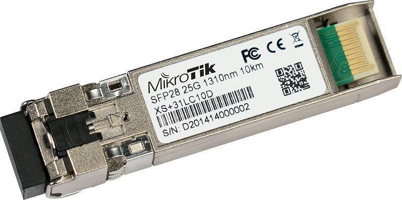 MikroTik SFP28 25G transceivermodul – 1310 nm, 10 km (XS+31LC10D) billede