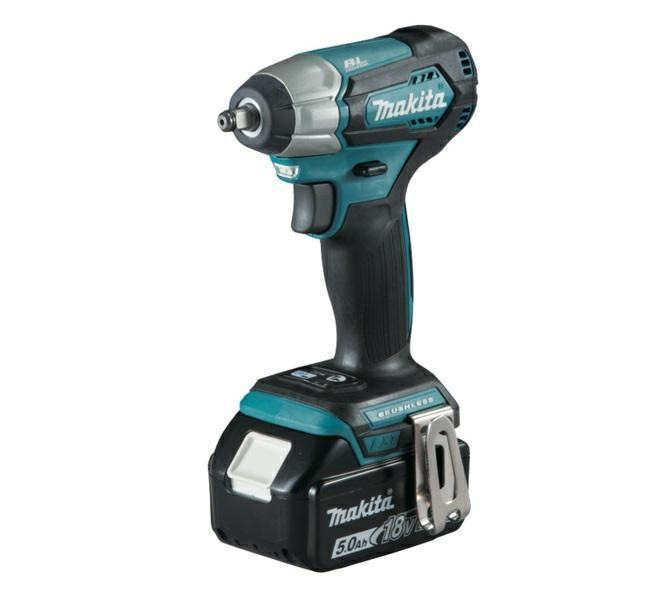 Makita DTW180RTJ 18V slagnøgle 3/8" 180 Nm - 2x5,0 Ah, kulfri billede