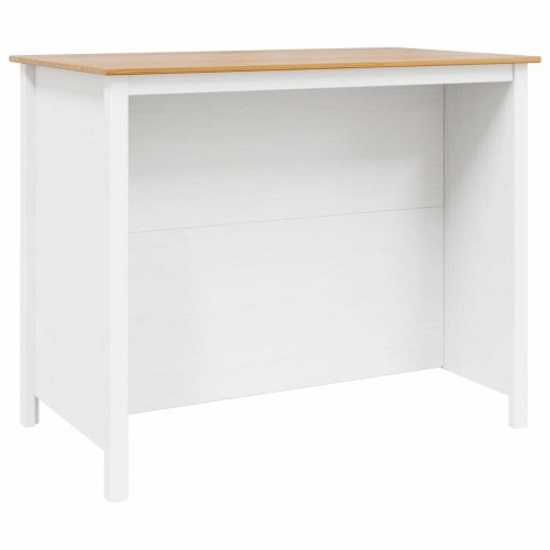 Køkkenøer HILL Hvid 112 x 66 x 90 cm Massivt fyrretræ