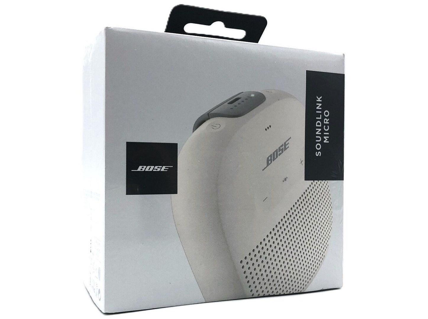 Bose SoundLink Micro Bluetooth-højtaler - White Smoke billede