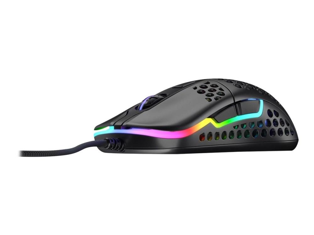 Cherry Xtrfy M42 RGB - trådløs/USB-C gamingmus, ambidextrous, 19.000 DPI billede