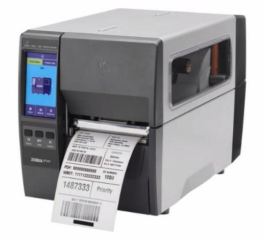 Zebra ZT231 labelprinter termisk transfer, 203 dpi, 305 mm/sek., kablet & trådløs med Ethernet og Bluetooth