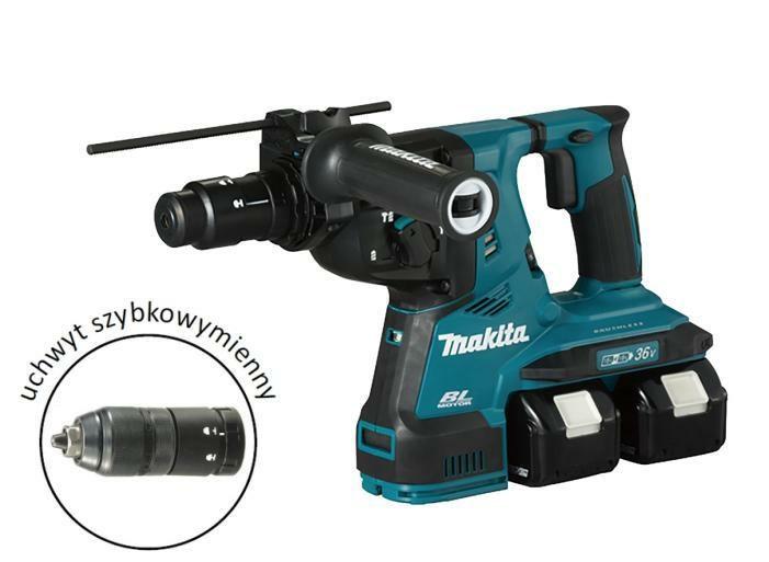 Makita DHR283T2JU akku borehammer 2×18 V (36 V) – 2,9 J, 2×5,0 Ah