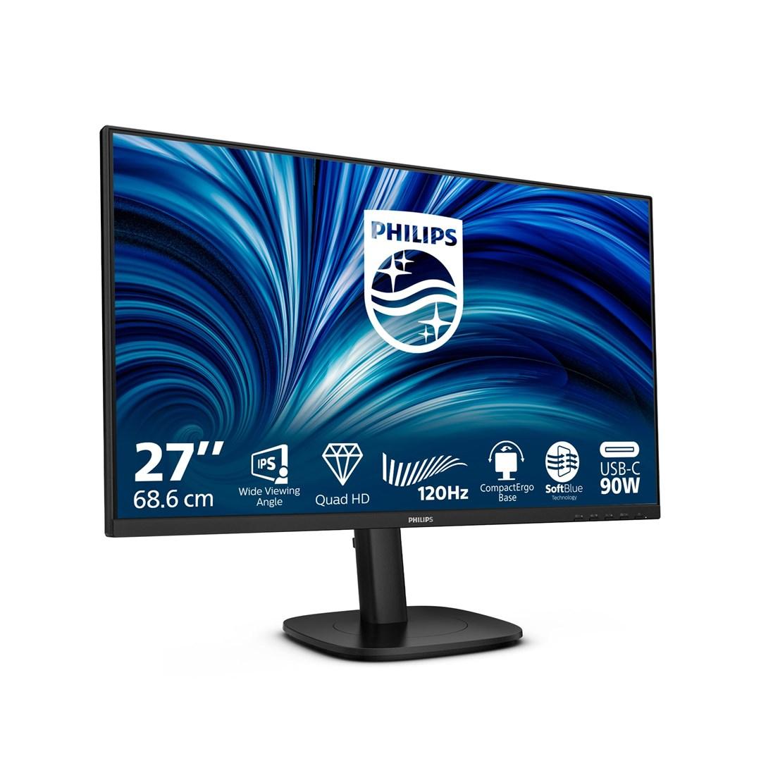 Philips 27" IPS skærm - Quad HD, 120 Hz, USB‑C (90 W)