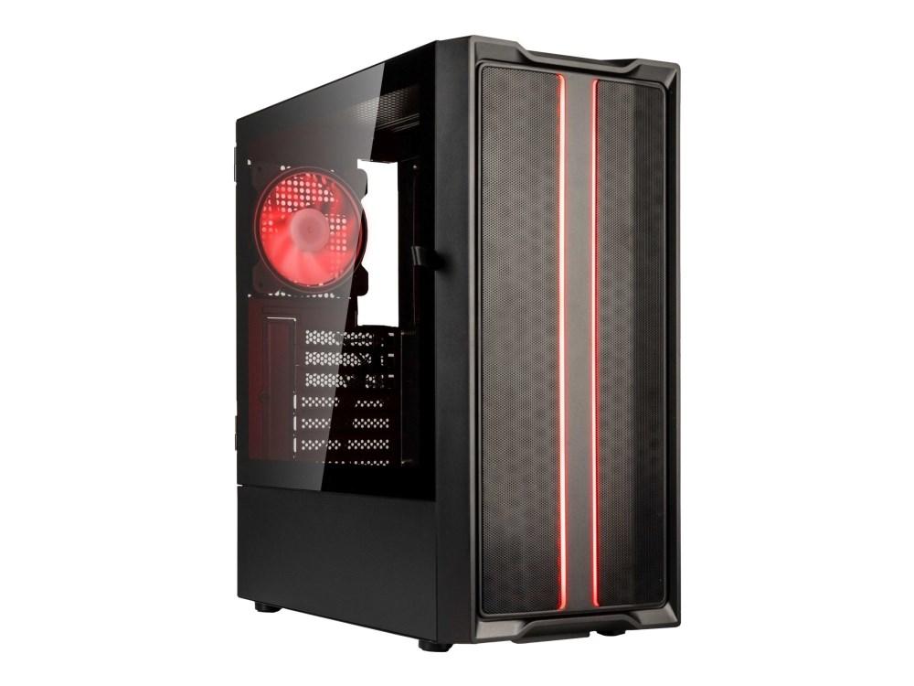 KOLINK Inspire K12 ARGB midi-tower - sort PC kabinet billede