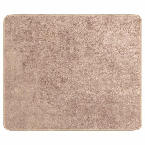 Løber tæppe MARSA - sandfarvet 80 × 100 cm, polyester med skridsikker PVC-bagside