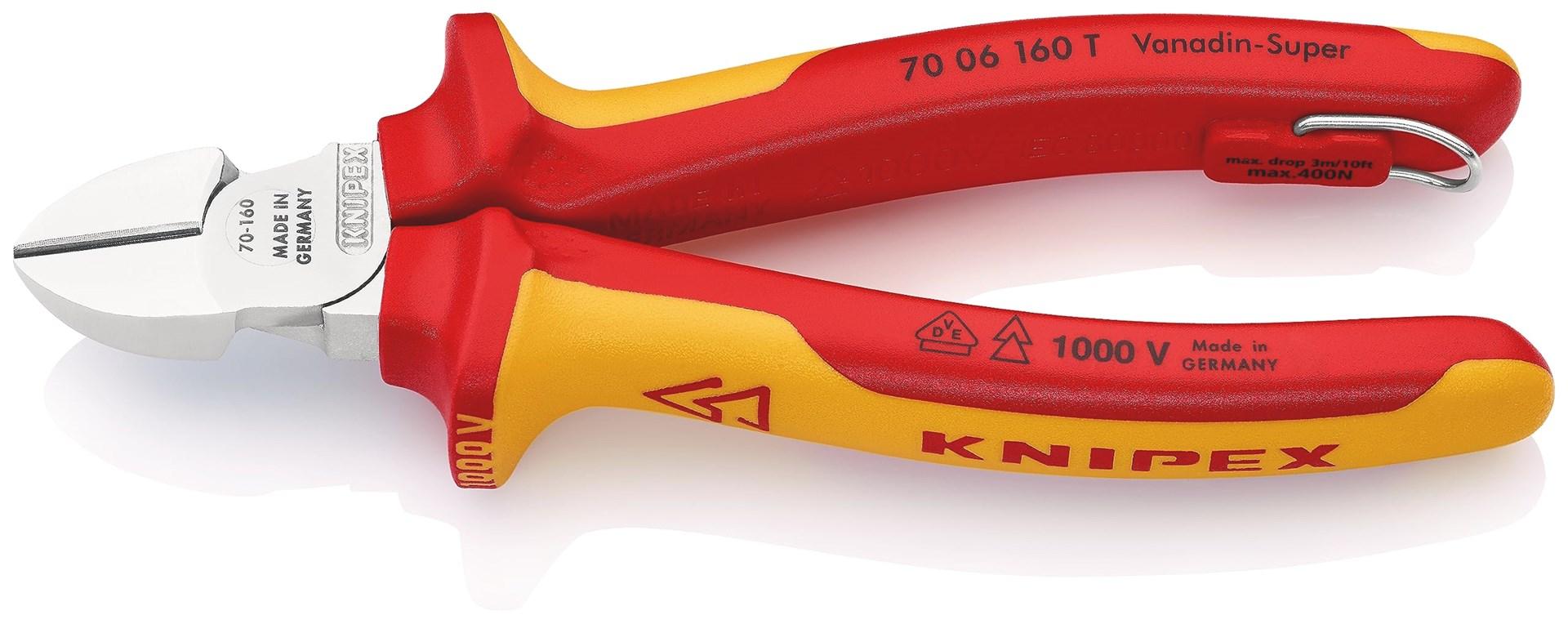 Knipex sidebidetang 160 mm - 70 06 160 T billede