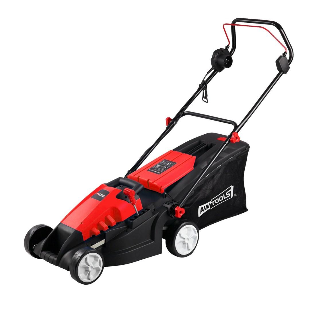 AWTOOLS elektrisk plæneklipper 1.400 W 38 cm, induktionsmotor (ZF6123A)