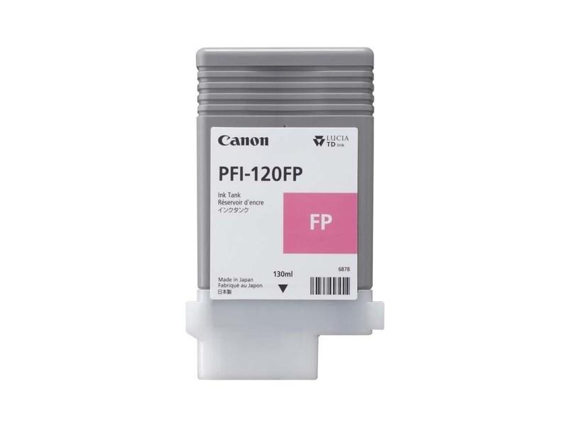 Canon PFI-120FP blækpatron - fluorescerende pink, 130 ml billede
