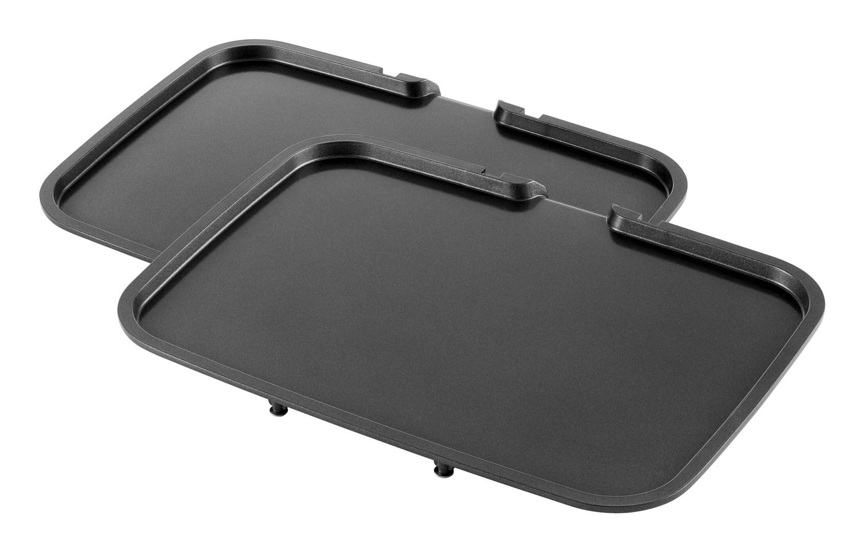 ZWILLING 1030470 grillplader - sæt med 2, aluminium, sort billede