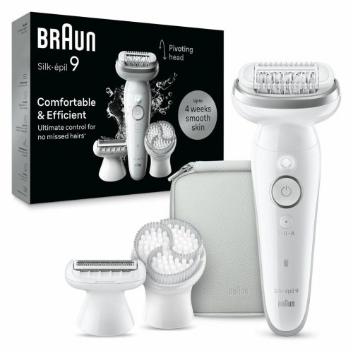 Braun Silk-épil 9 9-061 epilator - sølv/hvid