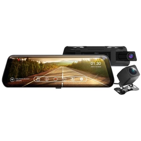 Xblitz dashcam med FHD bakkamera og Wi‑Fi