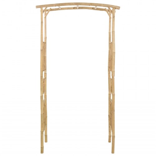 Havebue Naturfarvet 110 x 40 x 205 cm Bambus