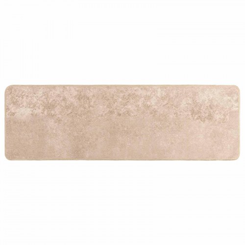 Løber tæppe MARSA - beige 100 × 350 cm, polyester med skridsikker PVC-bagside