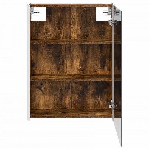 Badeværelsesspejlskab med hylde Røget eg 73.5 x 15.5 x 70 cm