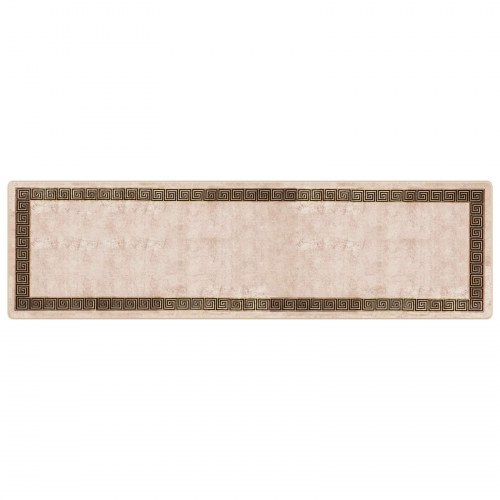Løber tæppe MARSA - sort kant, 100 × 350 cm, polyester/PVC
