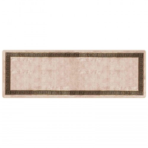 Løber tæppe MARSA - sort kant, 100 × 300 cm, polyester/PVC