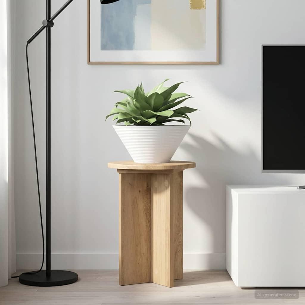 Planteholder sæt - 2 stk i artisan-eg, Ø29,5 × 40 cm, konstrueret træ