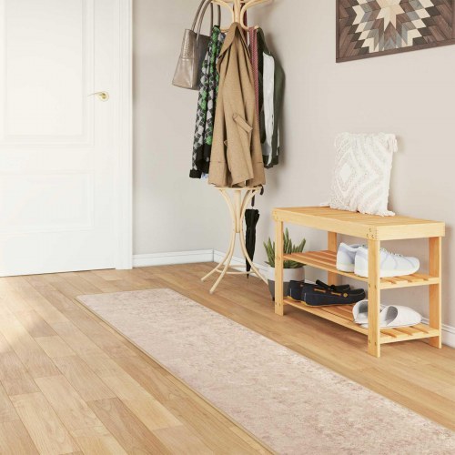 Løber tæppe MARSA - beige 50 × 300 cm, polyester med skridsikker PVC-bagside
