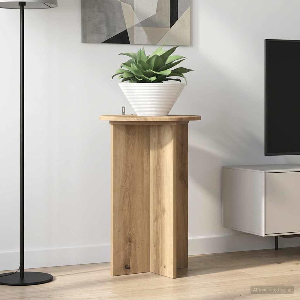 vidaXL Planteholder 2 stk. Artisan-eg Ø40 x 60 cm Konstrueret træ