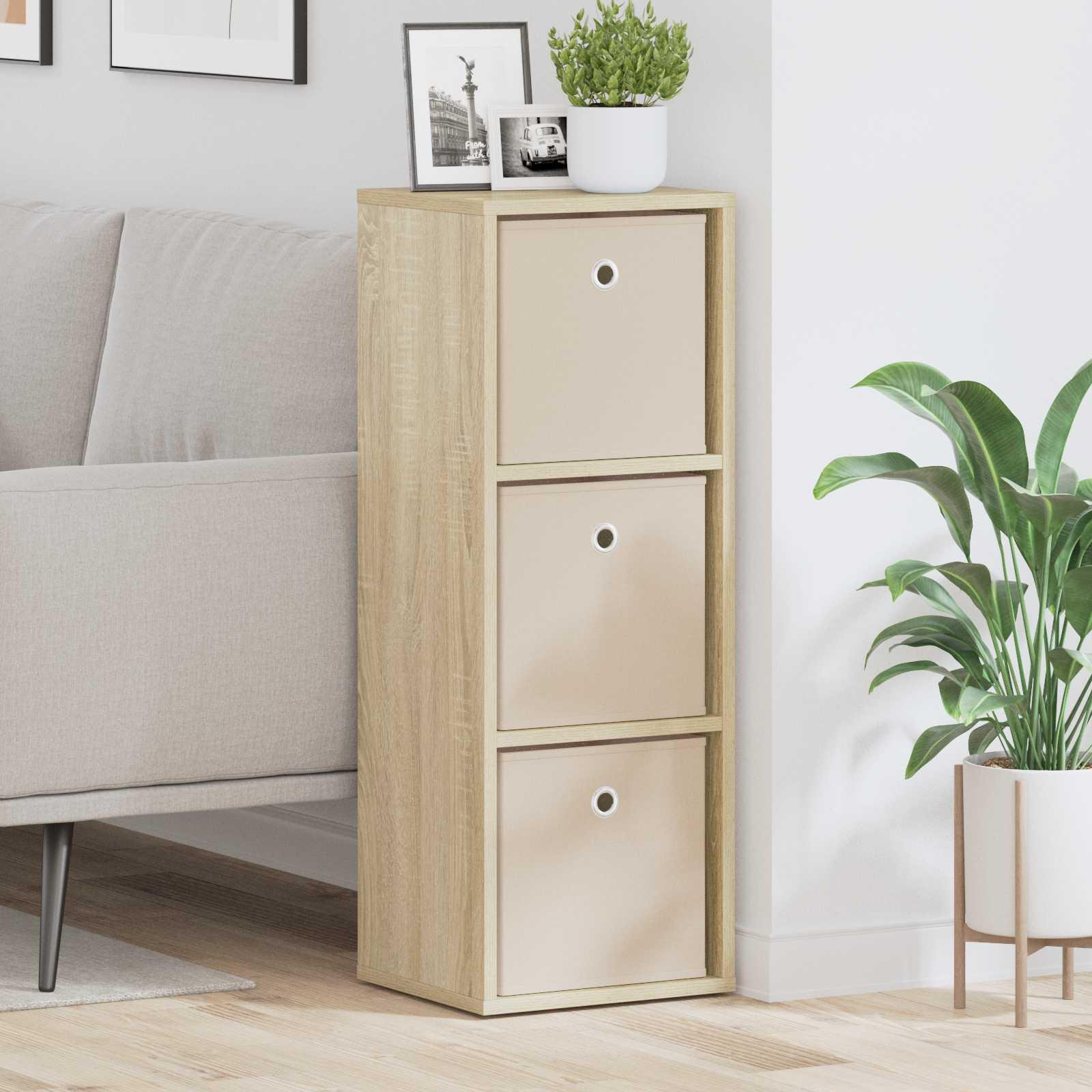 Sidebord med skuffe Sonoma eg 30,5 x 27 x 84,5 cm