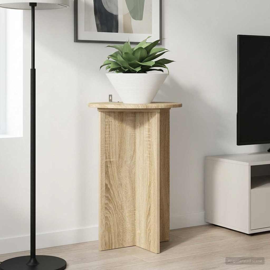 Planteholder 2 stk Sonoma-eg Ø40 x 60 cm Konstrueret træ