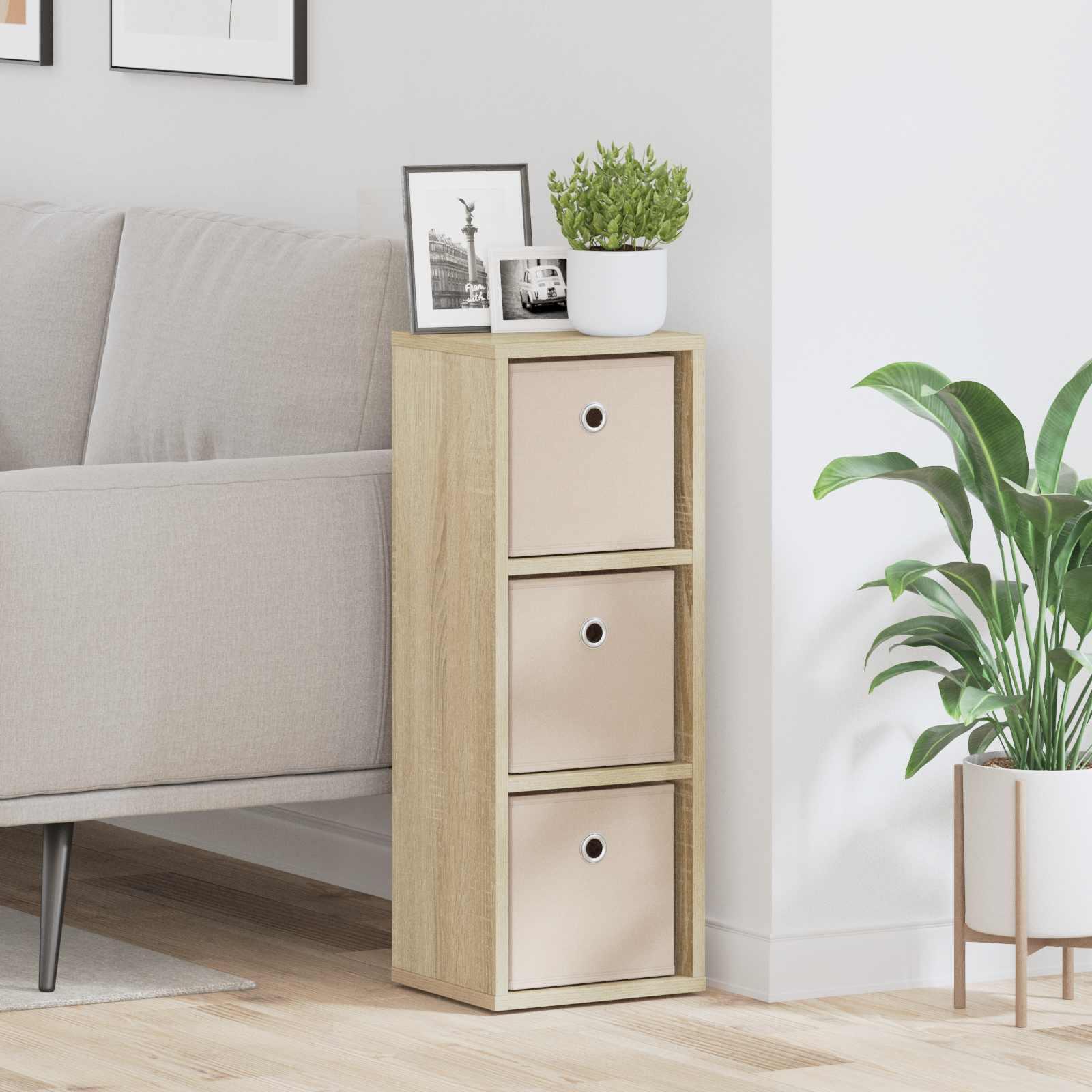Sidebord med skuffe Sonoma eg 25,5 x 22 x 69,5 cm