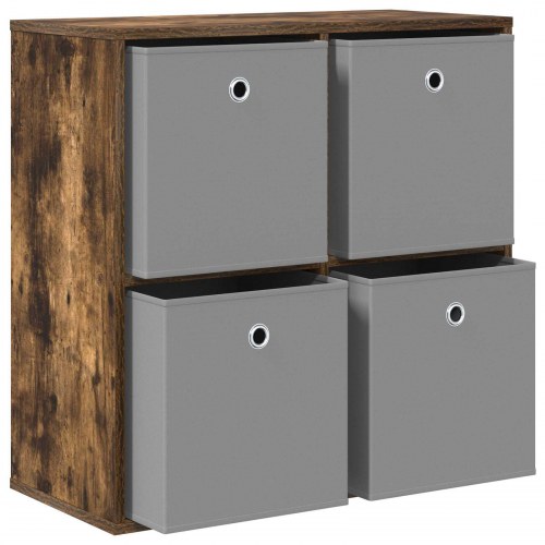 Sidebord med skuffe Røget eg 68,5 x 32 x 67 cm