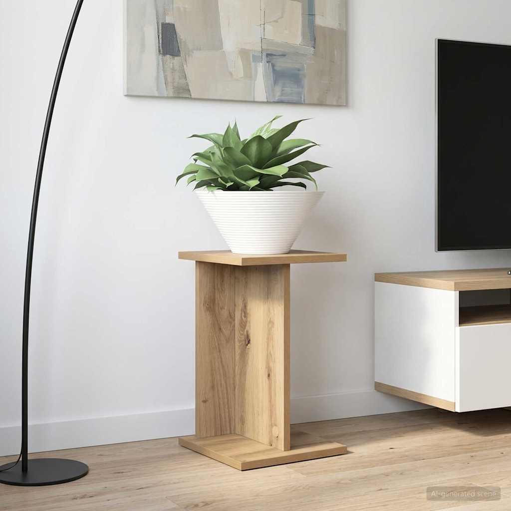 Planteholder sæt - 2 stk i artisan eg, 25 × 25,5 × 40,5 cm