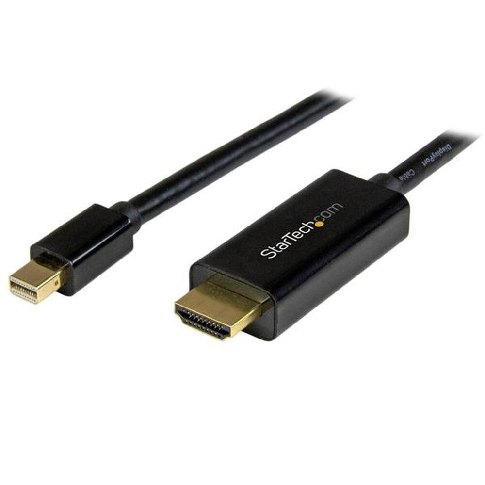 Mini Displayport Til Hdmi Adapter Startech Mdp2hdmm5mb 5 M Sort