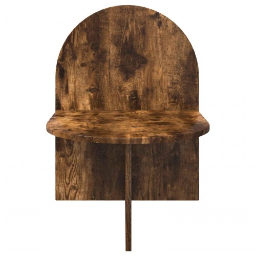 Sengebord Røget Eg 48 x 49 x 65 cm Konstrueret træ