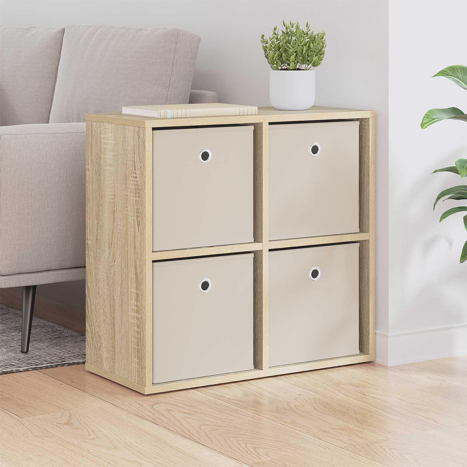 Sidebord med skuffe Sonoma eg 59,5 x 27 x 57 cm