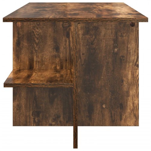 Sofabord Røget Eg 87 x 50 x 45 cm Konstrueret træ