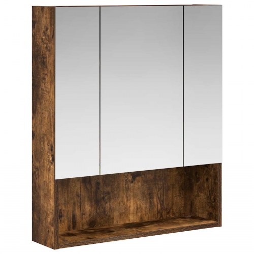 Badeværelsesspejlskab med hylde Røget eg 60 x 14.5 x 70 cm