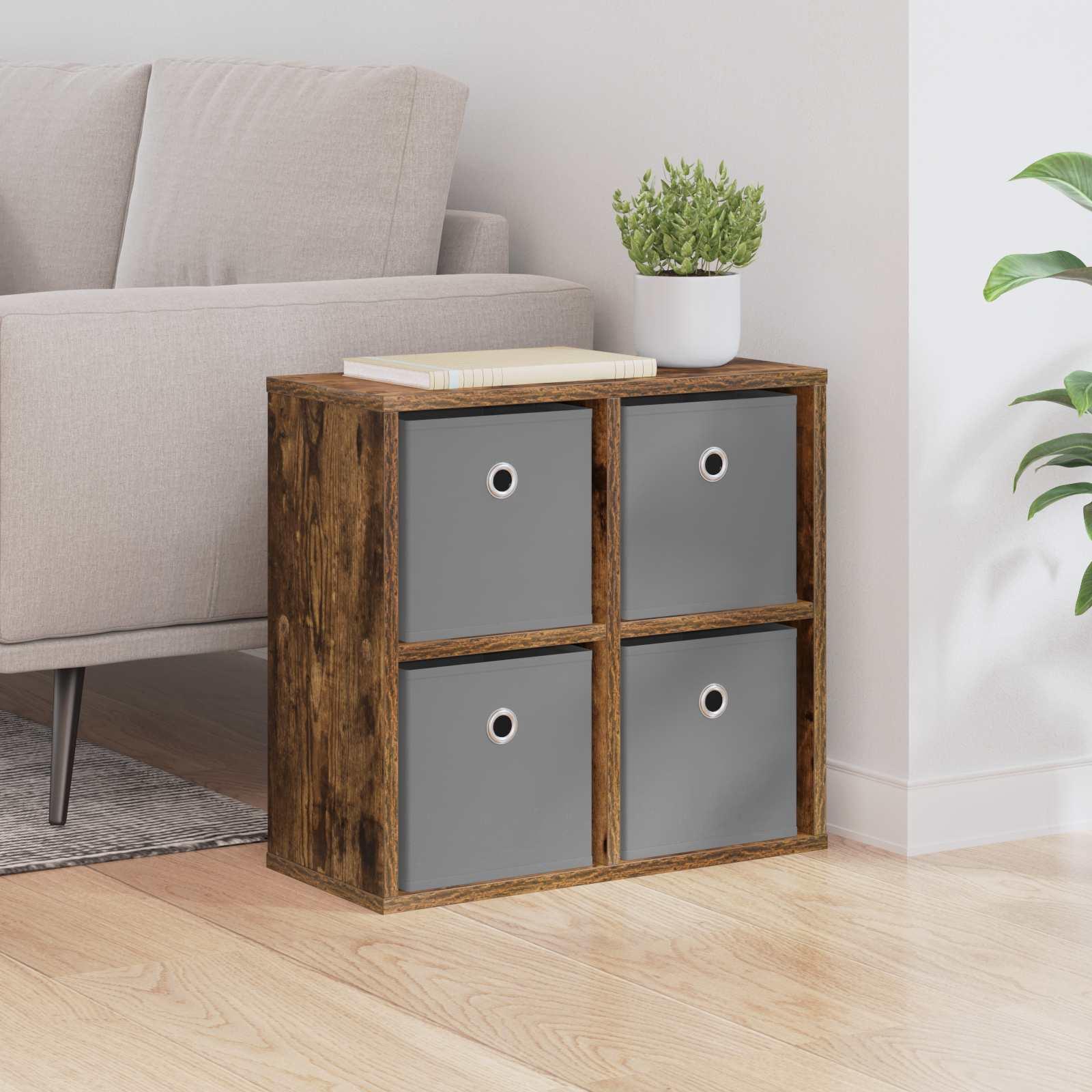 Sidebord med skuffe Røget eg 49,5 x 22 x 47 cm